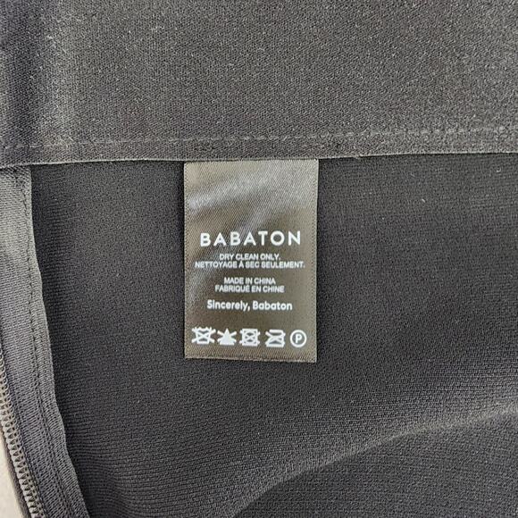 Aritzia Babaton Serra High Rise Slim Pant Black  8 - Picture 7 of 9